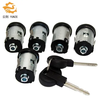 

COMPLETE DOOR LOCK SET WITH 2 KEYS FULL SET FOR CITROEN FIAT PEUGEOT
