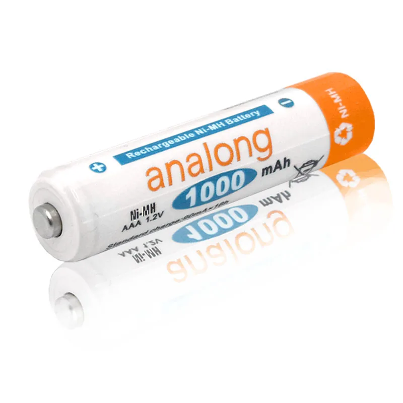 Analong 3A AAA аккумуляторная батарея 1000mAh 1,2 V AAA NIMH аккумуляторная батарея bateria bateris 3A батарея