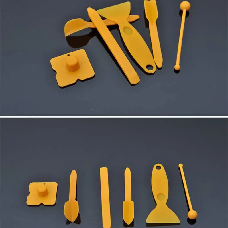 

Caulking Tool Kit Silicone Sealant Finishing Tools Grout Scraper Caulk Remover Scraper Floor Tile edges Cleaner Hand Tool