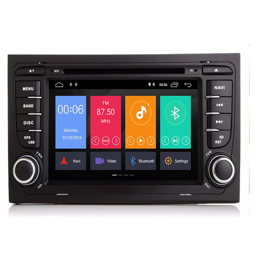 Flash Deal ISP Android 9.0 8 CORE CAR GPS For Audi A4 B6 B7 S4 B7 B6 RS4 B7 SEAT Exeo dvd player radio IPS screen WIFI BT CAR Player 3