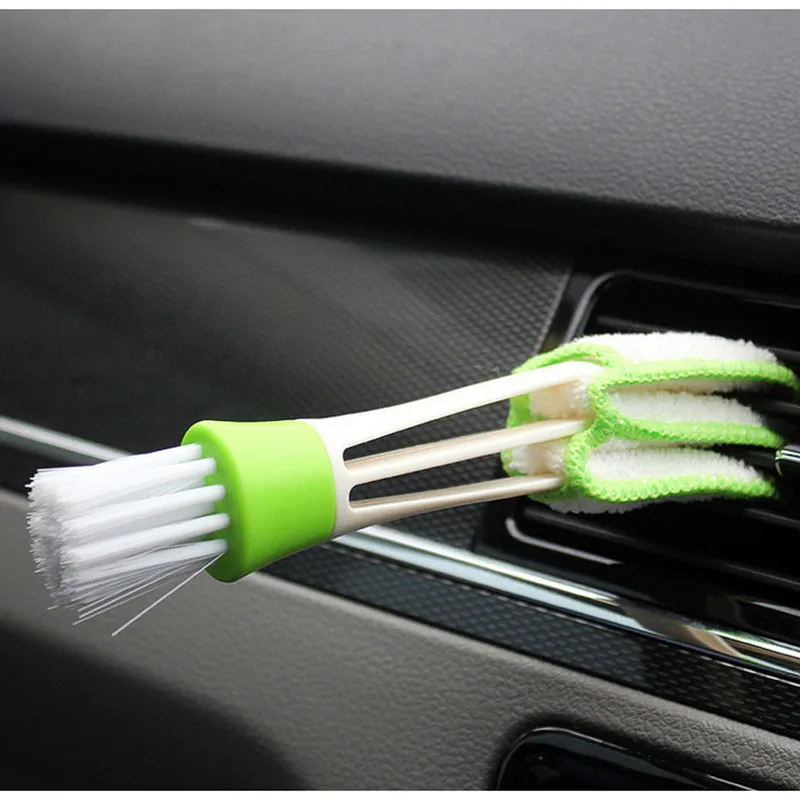 

Car Accessories Interior Multi-purpose cleaning Brush 2 In 1 Car Air-Conditioner Outlet Cleaning Tool Multi-purpose Dust Brush