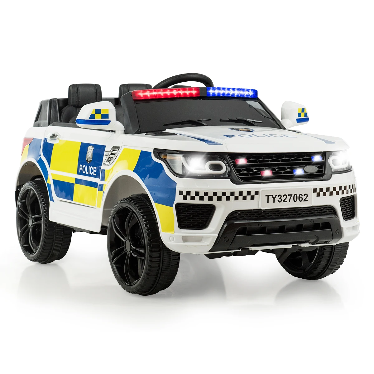 remote control ride on police car