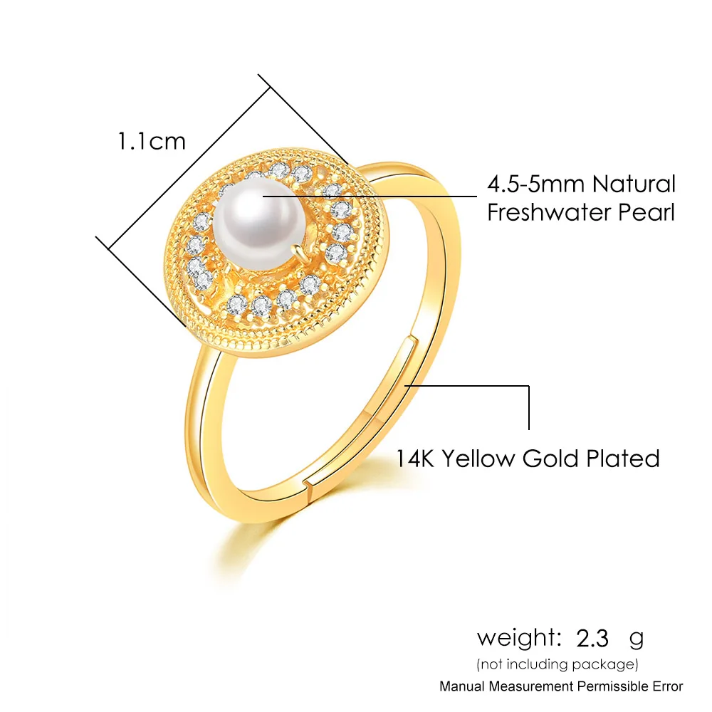 Gold flower signet ring, vintage style floral crown ring for women, Un –  Lily & Dahlia