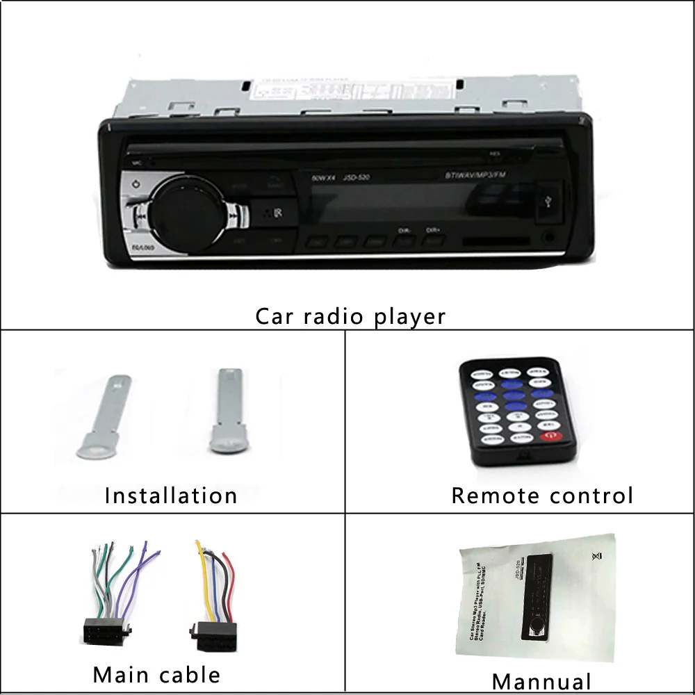 XIAOMI авто MP3 плеер Bluetooth Стерео Авторадио автомобильный Радио 12 В в-тире 1 Din FM Aux вход приемник SD USB MP3 автомобильный аудио плеер
