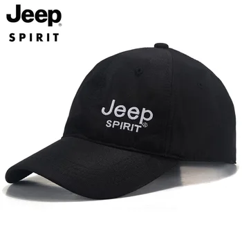 

JEEP SPIRIT Embroidery Letter Baseball Cap Men Spring Summer Hat Men Breathable Hip Hop Unisex Caps Dropshipping Men Sport Hat