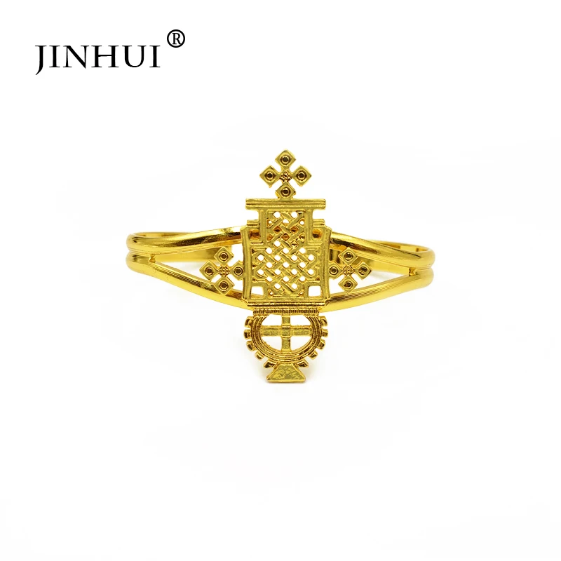 Jin Hui, новинка, эфиопские Ювелирные наборы, подвеска, ожерелье, серьги, кольцо, золотые подарки для женщин, африканская Эритрея, ювелирные изделия, свадебные подарки