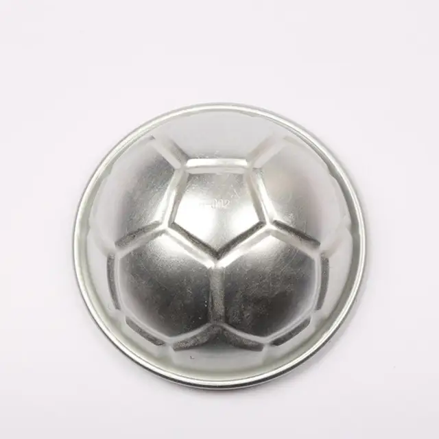 Source Half Football Shape Cake Pastry Pan Aluminum Soccer Ball Round Baking  Tray DIY Bakery Tool Cake Mold on m.