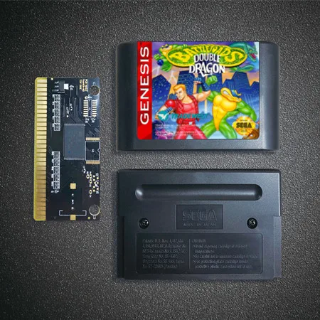 Игровая карта Battletoads с двойным драконом 16 бит MD картридж для игровой консоли Sega