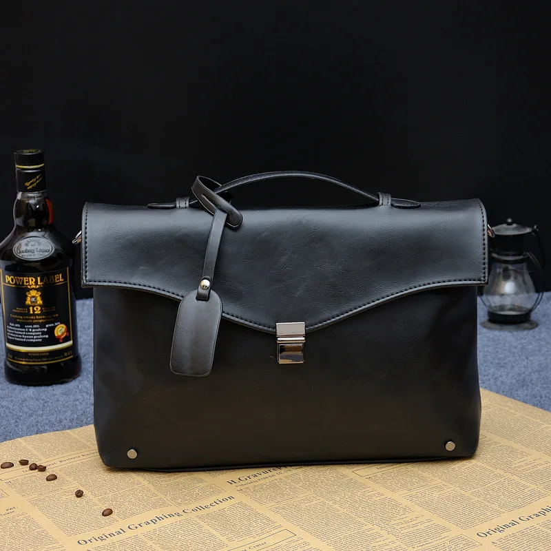 1 шт. отдельная упаковка тип Мужская сумка кросссекционный портфель деловая сумка на одно плечо Tidal Slant