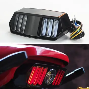 

Motorcycle LED Tail Light Turn Signal Running Brake Stop Warning Indicators Lamp for H onda MSX125 CBR650 CTX700 CTX700N YG-125