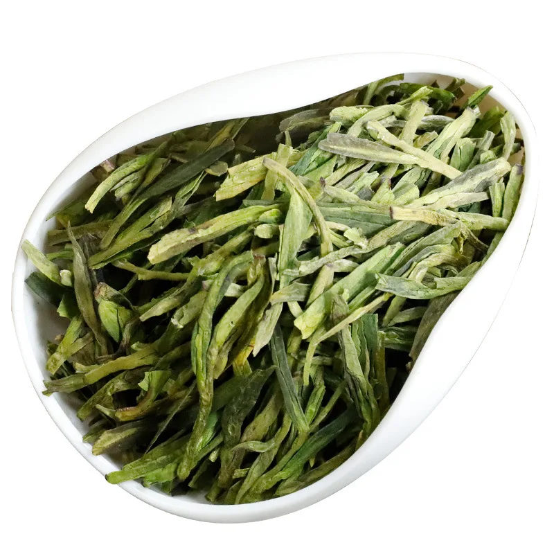 China Famous Good Quality Dragon Well New Spring Long-jing Green Tea for Weight Lose Health Care Tender Aroma