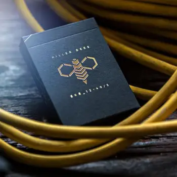 

killer bee playing cards Ellusionist Playing Cards 88*63mm Paper Magic Category Poker Cards for Professional Magician