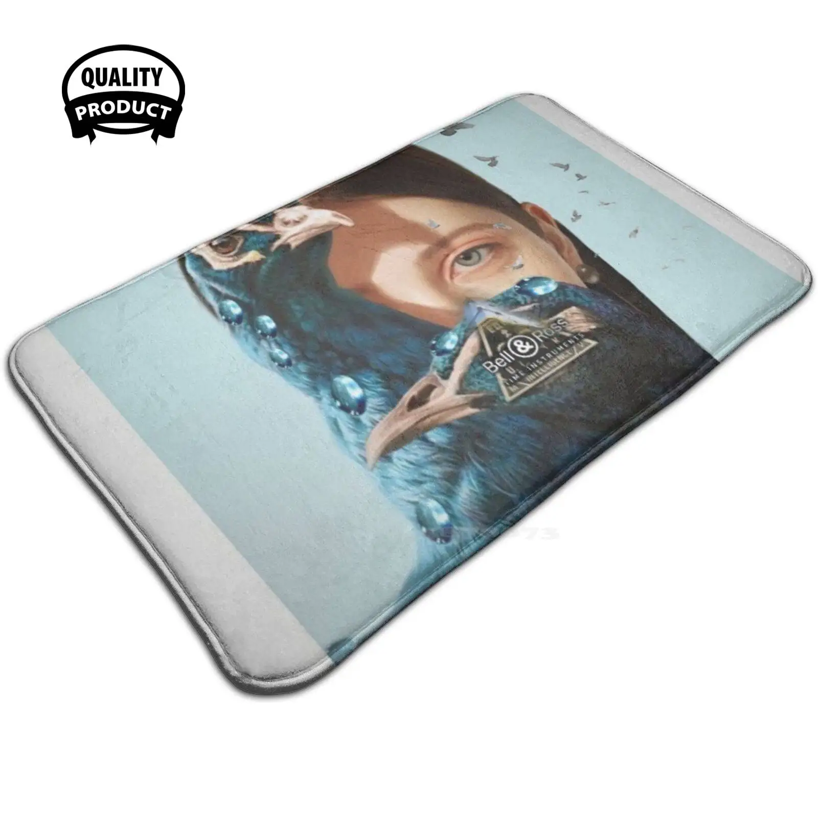 Wet Peacock 1.0 ( Hyper Ultra ) Soft Foot Pad Room Goods Rug Carpet Br01 Watches M I 6 Military Intelligence Six Man | Дом и сад