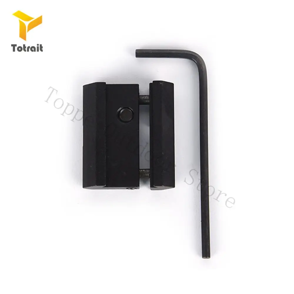 TOtrait Dovetail to Weaver Picatinny Adapter Snap In Rail Adapter 11mm to 21mm Adapter With Hex Wrench