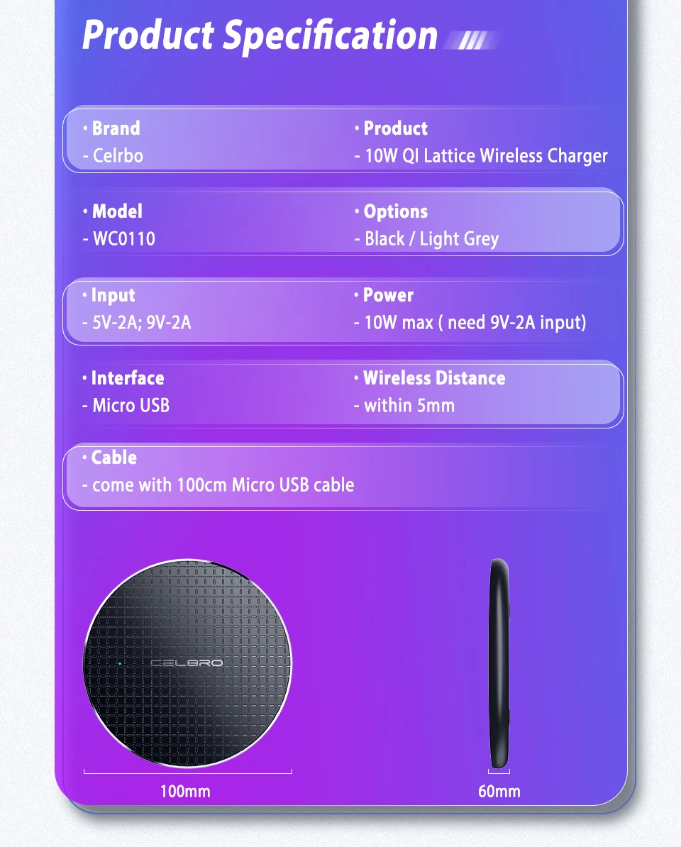 10 Вт Qi Беспроводное зарядное устройство для Iphone 11 Pro Max X XR XS Max 8 Plus USB быстрая зарядка с светодиодный ультра-маленькое Беспроводное зарядное устройство