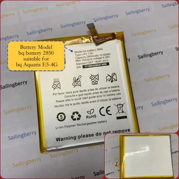 

Original battery suitable for bq Aquaris E5-4G mobile with battery model 2850