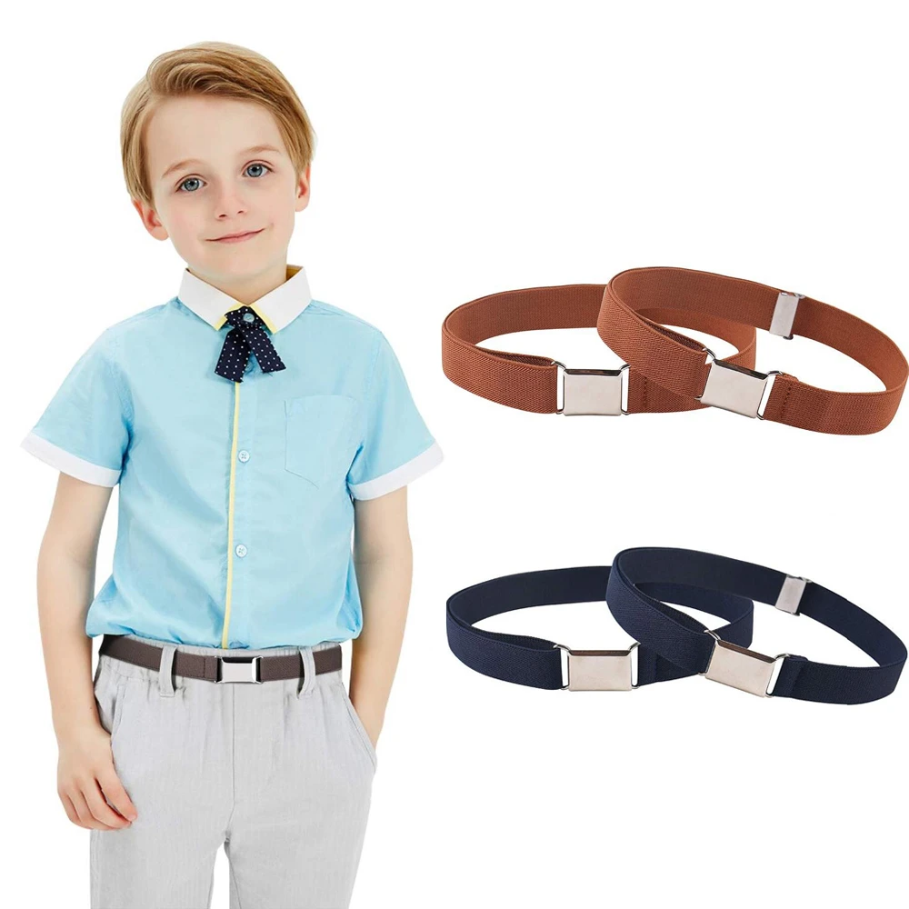 9 Styles de ceintures pour enfants en bas âge, ceinture élastique  extensible réglable avec boucle pour garçons et filles | AliExpress