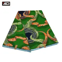 ACI новейшая Анкара африканская вощеная ткань принтом 6 ярдов Tissu Africain настоящий воск Анкара ткань мода Гарантированная настоящий голландский воск