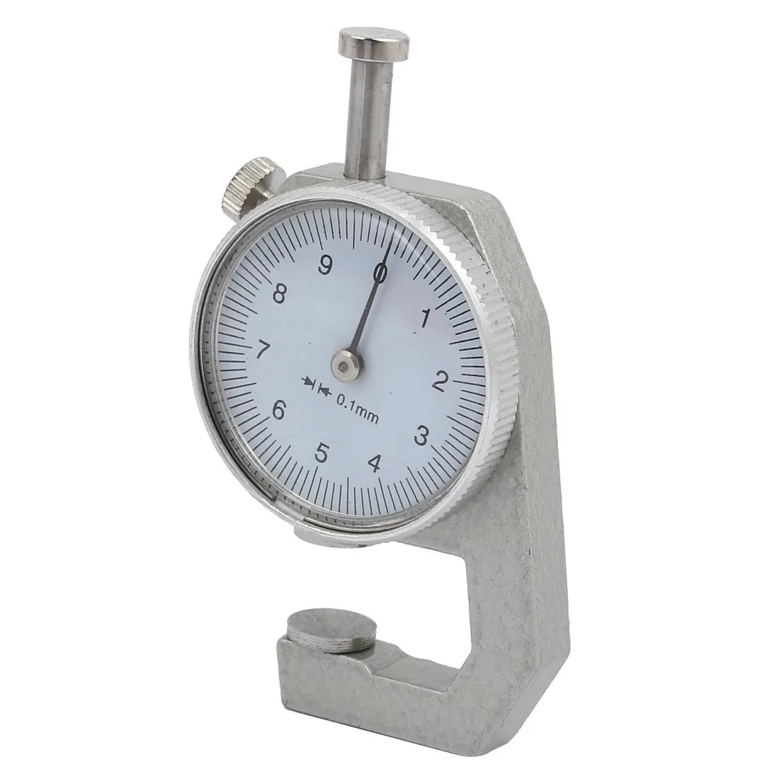 

1PC 0-10mm New Dial Thickness Gauge 10mm Leather Paper Thickness Meter Tester For Leather Flim Paper