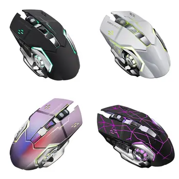 

2.4G USB Wireless Mouse Silent LED Backlit Gaming Mice Adjustable DPI Mechanical Mouse