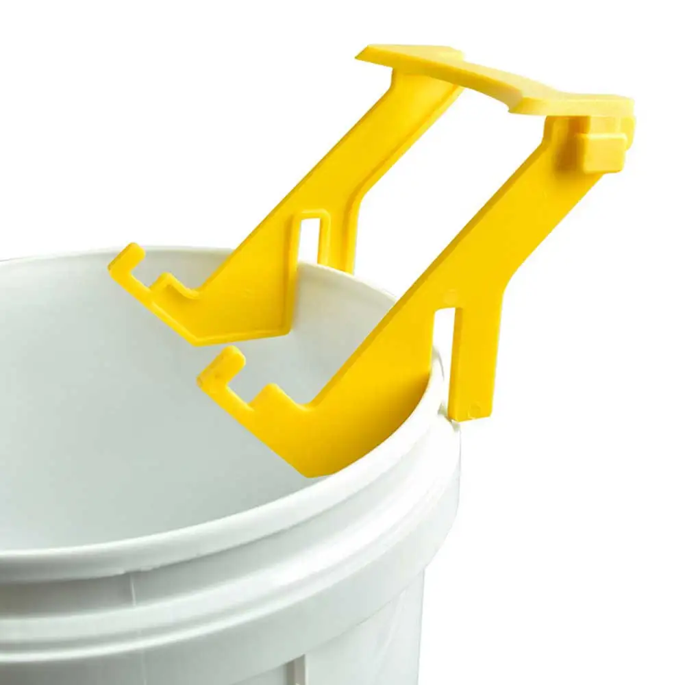 

Bee Honey Holder Honey Bucket Rack Extractor Bucket Grip Frame Rack Plastic Honey Bucket Beekeeping Equipment Beekeepers Tool