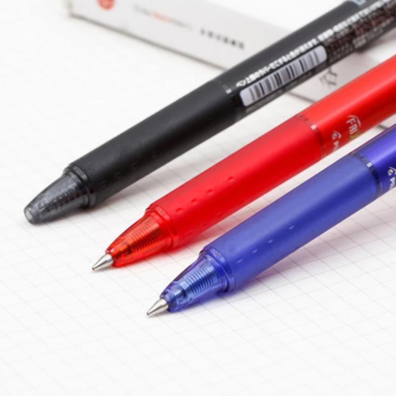 Pilot FriXion стираемая гелевая ручка LFBK-23EF/23F 10 шт./лот школьные канцелярские принадлежности 0,5/0,7 мм