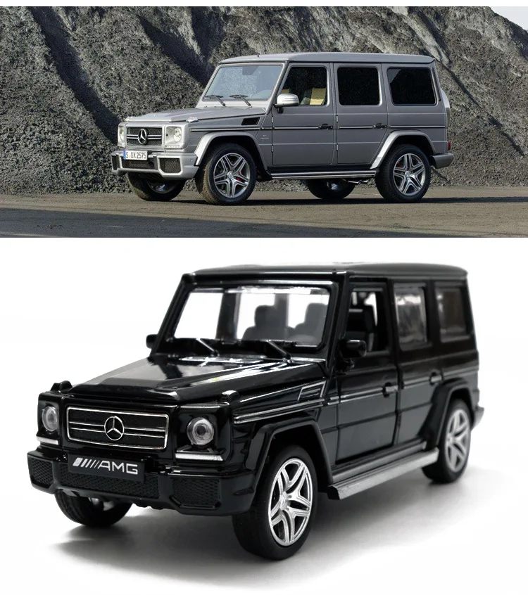 1:32 AMG G65 сплав оттягивающаяся назад модель автомобиля модель игрушки звук свет игрушка с инерционным механизмом автомобиль для G65 SUV AMG