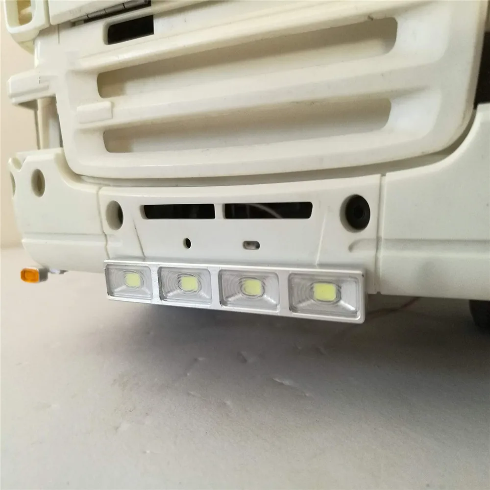 Front Bottom Searchlight Headlight LED Light Lamp for 1/14 Tamiya Scania R620 56323 R470 RC Truck Tractor Accessories Parts | Игрушки и