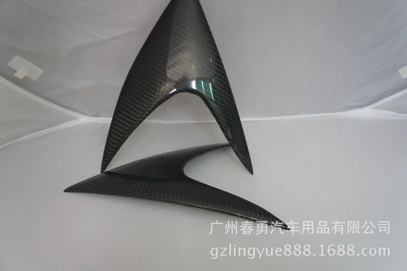 Подходит для Porsche Cayenne 2011-2013 лампа из углеродного волокна бровей