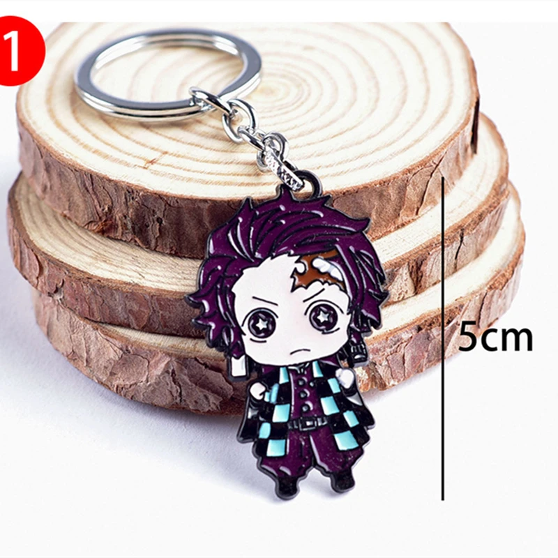 4 7 см большие размеры металлическая демон убийца Kimetsu без Yaiba брелок камадо Tanjirou