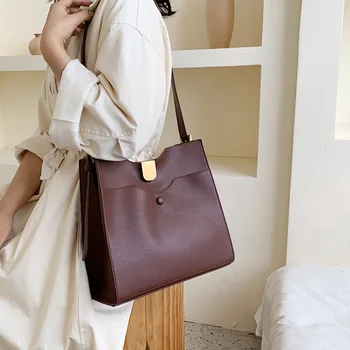 

Large Bag Women's nian Students Bag Large Capacity Tote Bag Versatile New Style Class Shoulder Bag Japanese Korean Shoulder