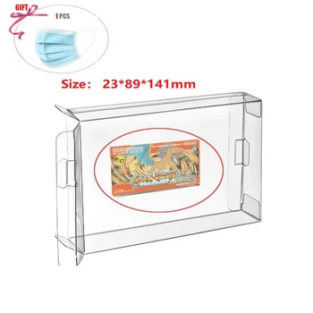 

Ruitroliker 10Pcs Clear Box Case Sleeve CIB Protector for GBA Gameboy Advance Games Box Japan version