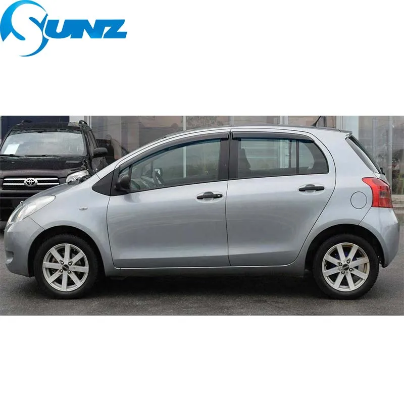 Окна автомобиля дождь Защитная крышка для Toyota YARIS 2008-2013 ветер козырек для Toyota YARIS 2008 2009 2010 2011 2012 2013 люк обратно SUNZ