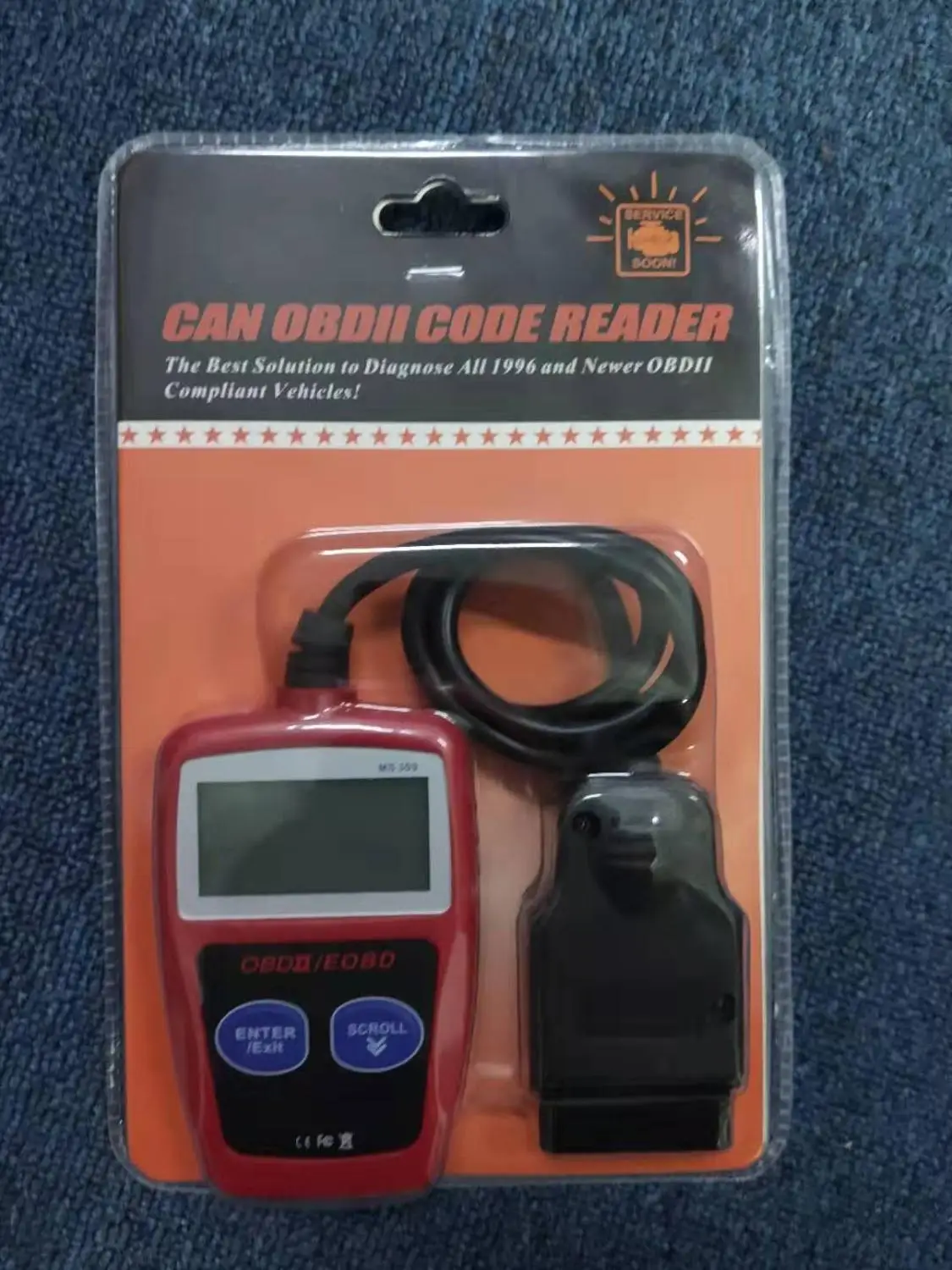 Ms309 scanner de diagnóstico do carro eobd obd2 ferramenta de ...