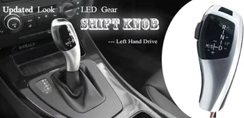 

LED Gear Shift Knob Shifter Lever For BMW E39 E53 E46 E60 E61 E63 E90 E92 E93 E81 E82 E83 E87 X3 Automatic Accessories