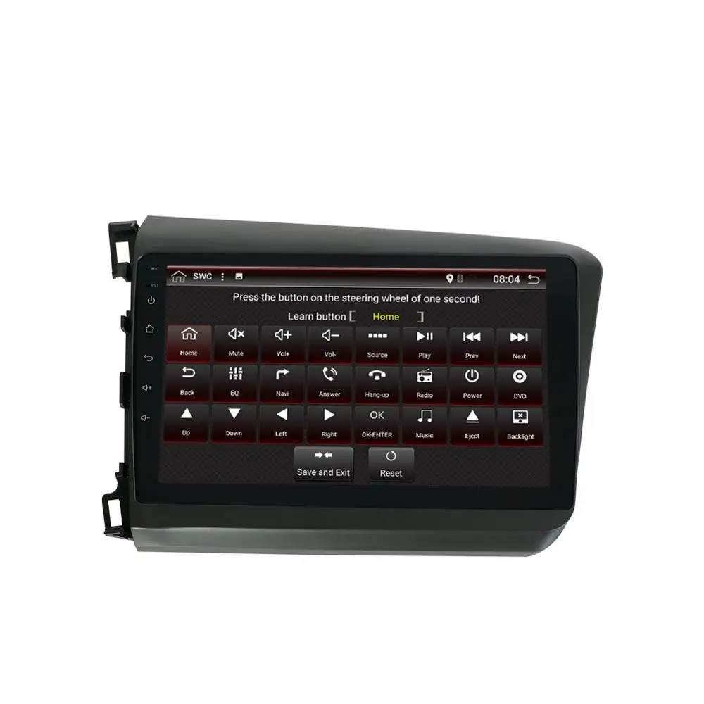 9 &quotAndroid 10 0 автомобильное радио для Honda Civic 2012 2015 аудио 4 ядра стерео 2 + 32G GPS