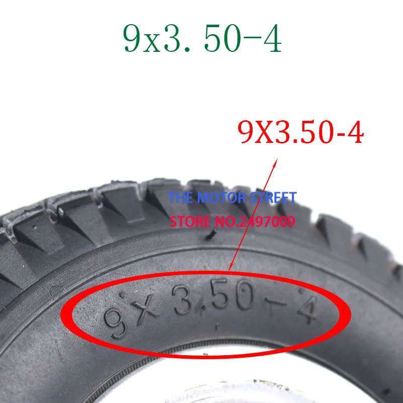 Высокая производительность 9X3. 50-4 пневматические шины с ободами для электрического скутера газовый скутер карманный велосипед Электрический трехколесный велосипед