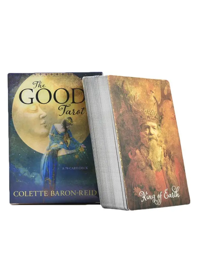 The Good Tarot Cards Colette Baron Reid 78 карточная колода и книга для родителей детей
