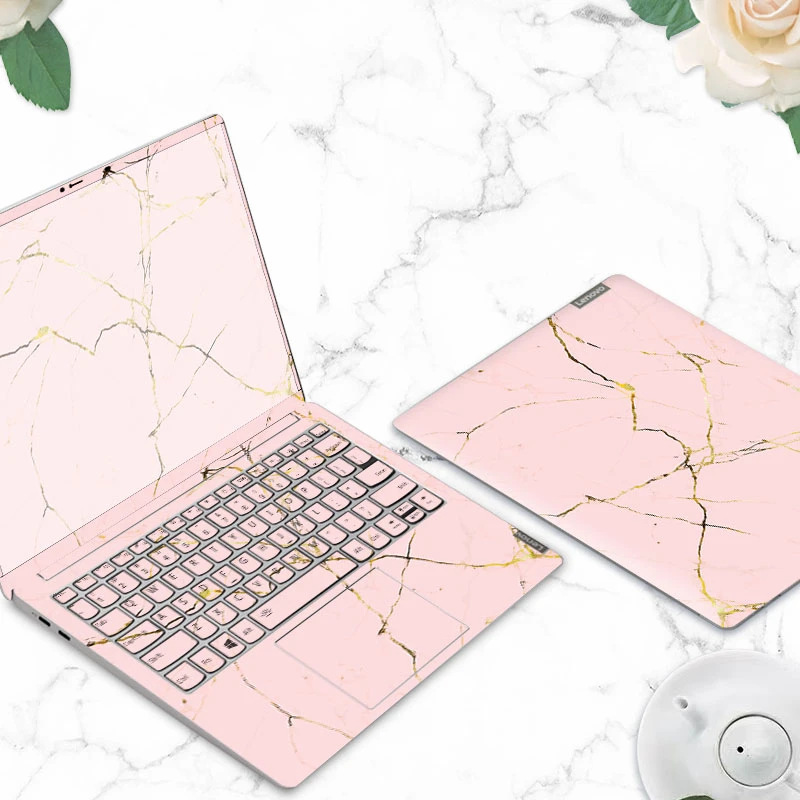 Marble Cover Laptop Skin Pvc Notebook Sticker For Lenovo G40 80 Flex 3 1570 Yoga 710 Ideapad 110 Etc Waterproof Protective Film Laptop Skins Aliexpress