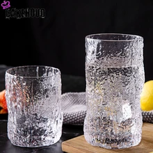 Творческий дом для завтрака молоко стеклянный стакан для сока утолщение Термостойкое прозрачное стекло Питьевая утварь семья вечерние подарки