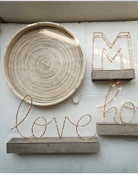 

Nordic style creative decorative lights LED romantic small night lights alphabet lights holiday party outdoor indoor decorative