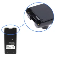 רדיו דו כיווני 2x Pack עבור אייקום BP-210 רדיו דו כיווני סוללה עם קליפ (1650mAh 7.2V Ni-MH) - עבור IC-F11 IC-F21 IC-V8 IC-F3GT IC-F40GT (5)