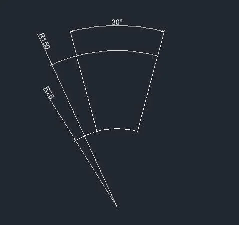 Неодимовый магнит дуга OR150xIR75x8mmx30deg N52 мотор магнитные генераторы ветряная