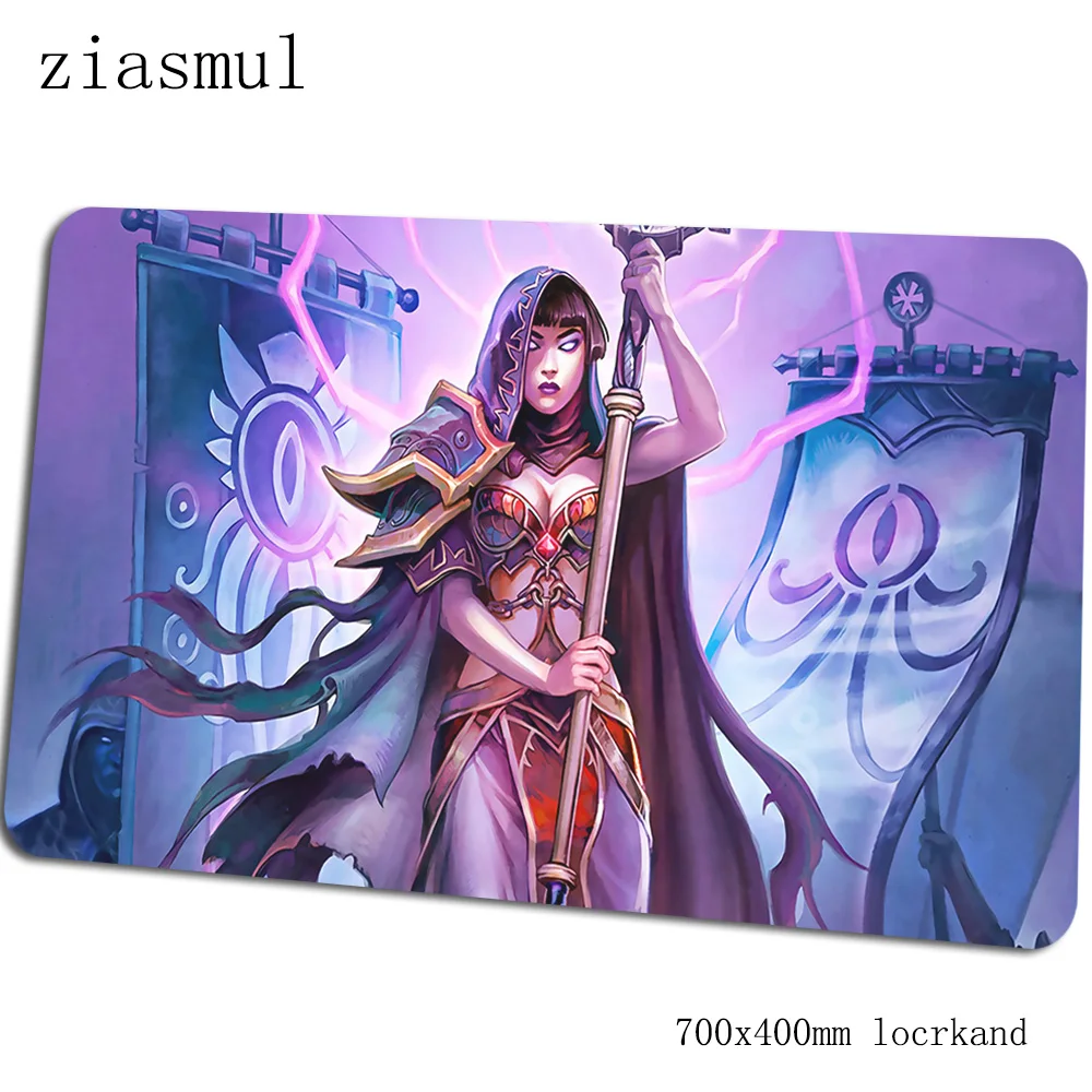 Коврик для мыши Hearthstone 700x400x3 мм игровой коврик для мыши большой коврик для геймера Толстая игровая компьютерная настольная клавиатура со встроенной мышью с обработанным краем игровые коврики - Цвет: Size 700x400x3mm