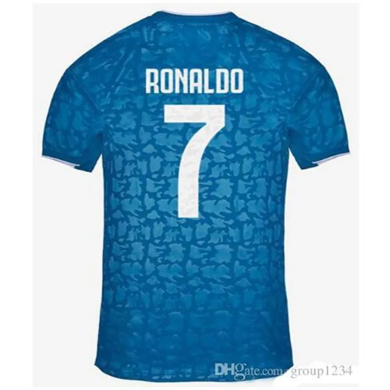 juve Футбольная Футболка BUFFON Dybala DE LIGT Ramsey Emre Can Ronaldo Mandzukic Kean Футбольная Футболка для взрослых 19/20 juve - Цвет: shirt