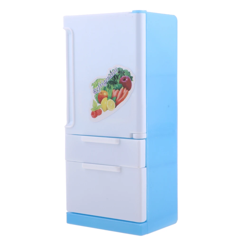 código postal un millón ensayo Mini refrigerador de plástico de diseño moderno, frigorífico blanco,  accesorios para muñecas, muebles de decoración para casa de muñecas|Casas  de muñecas| - AliExpress