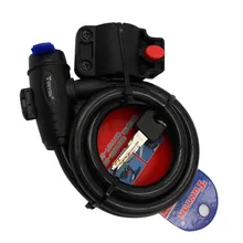 Универсальный 588 проволочный замок велосипедный проволочный замок горный велосипед проволочный замок tiao xing suo