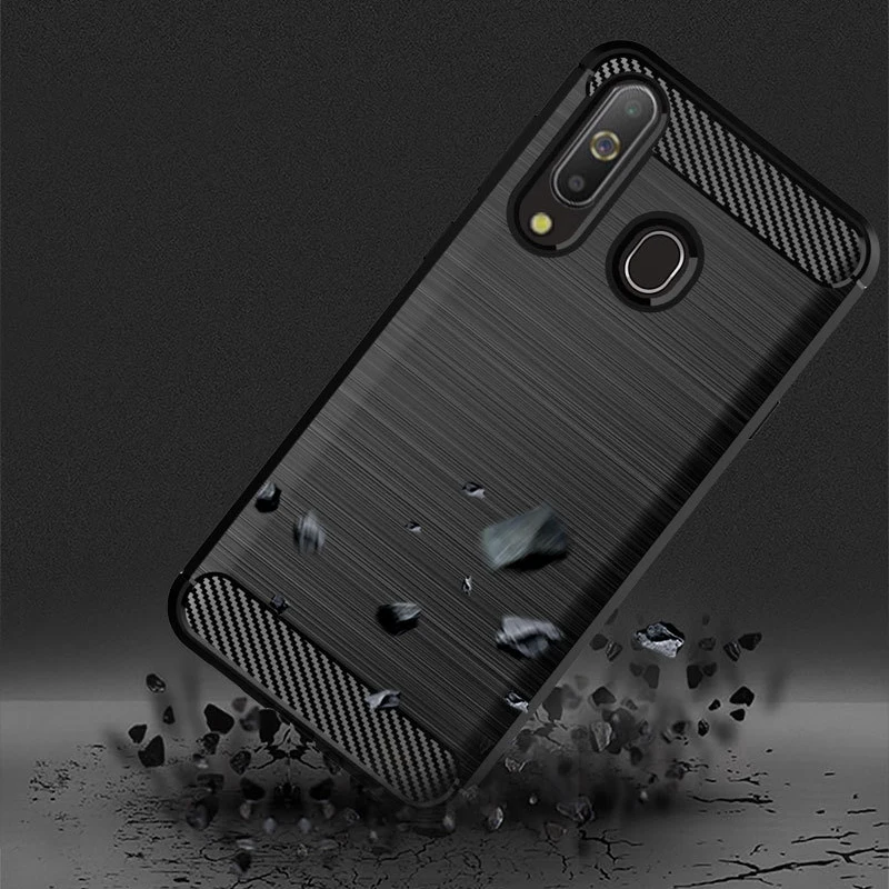 Прочная защита задняя крышка чехол для samsung Galaxy A8S не для Galaxy S9 S10 чехол Роскошный Броня Мягкий ТПУ силиконовый ударопрочный чехол