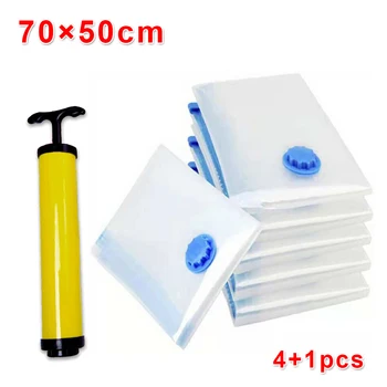 

Heavy Duty Large Vacuum Seal Storage Bag Space Saving Cloths Travel Reusable