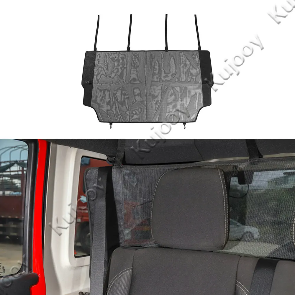 Накладки для салона, защита багажника, сетевая Накладка для Jeep Wrangler JK 2007-, аксессуары для стайлинга автомобилей